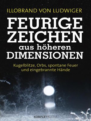 cover image of Feurige Zeichen aus höheren Dimensionen